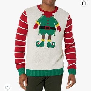 Naughty elf holiday sweater